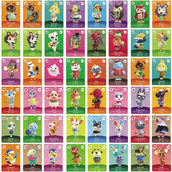 ACNH Series 5 Mini NFC Amiibo Cards