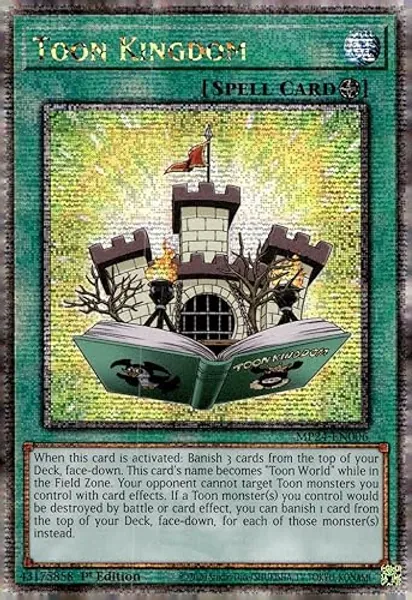 Toon Kingdom - MP24-EN006 - Quarter Century Secret Rare - 1st Edition