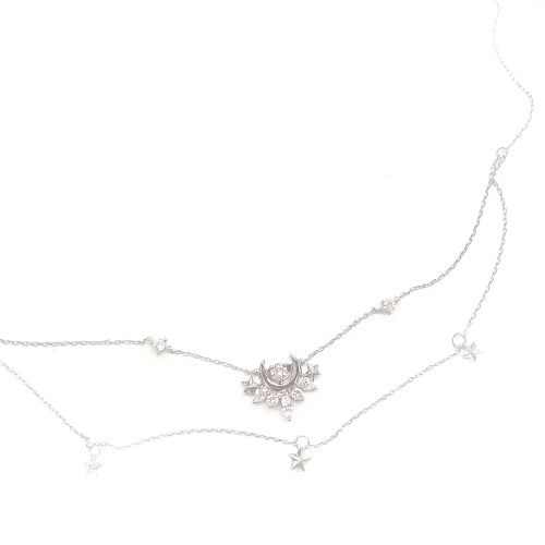 Luna Necklace - Silver