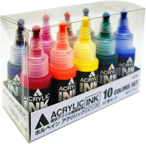 Holbein Acrylic Color Ink HAI 30ml AI791 10 Color Set