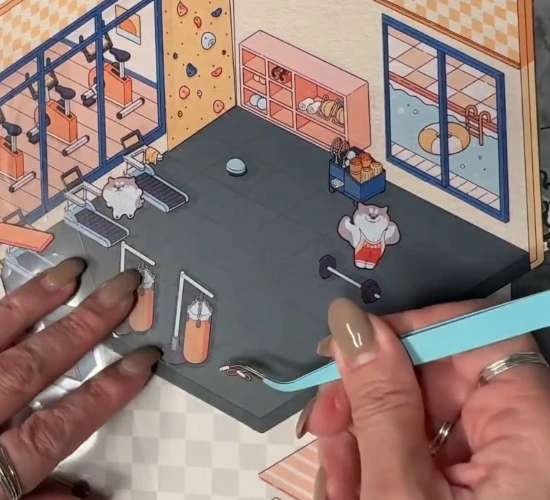 Stream: Buildable Sticker Scenes! 