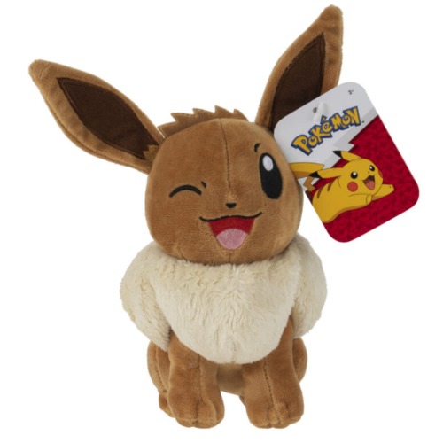 Bandai - Pokémon - Evoli Plysch (Eevee) - 20 cm mjuk plysch - JW2361