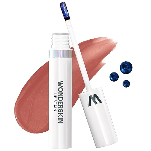 Wonderskin Wonder Blading Lip Stain Peel Off Masque - Long Lasting, Waterproof and Transfer Proof Nude Lip Tint, Matte Finish Peel Off Makeup (Lovely Masque) - Lovely Stain & Go