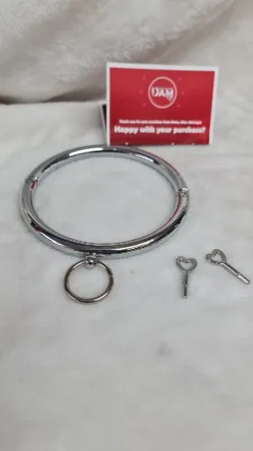 Rolled Collar w/ Screwdriver (Stainless Steel) | Dotty After Midnight