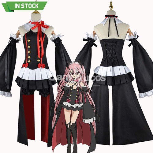 【In Stock】Anime Seraph of the End Cosplay Krul Tepes Cosplay Costume - XS