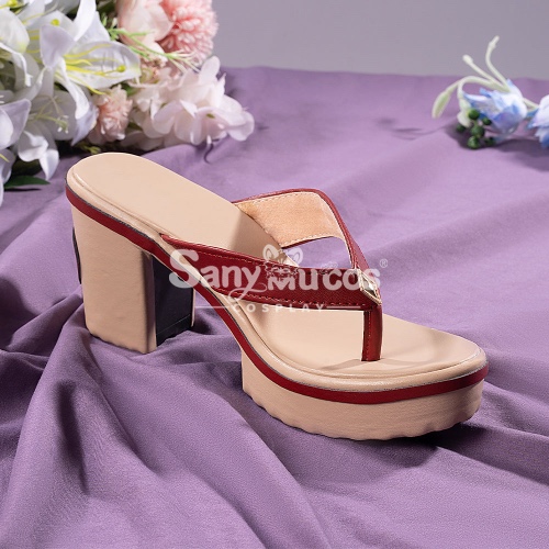 Game Genshin Impact Cosplay Raiden Baal Cosplay Raiden Shogun Baal shoes - 36