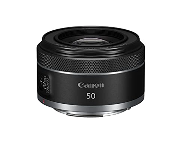 Canon RF 50mm F1.8 STM Objektiv | Kompakt und leicht, hohe Lichtstärke von 1:1,8, kompatibel mit Allen Canon Kameras der EOS R Serie Schwarz