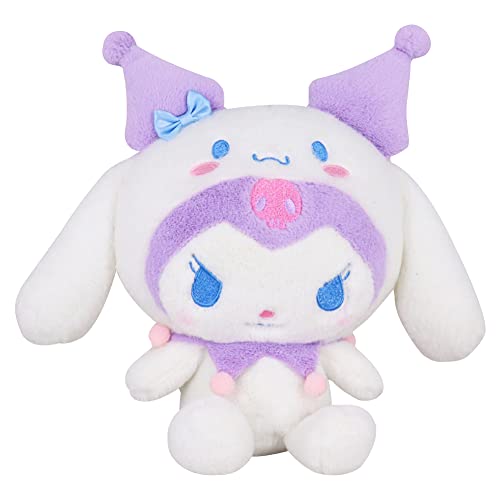 IFHDO Kuromi Plüschtier Kawaii Kuromi Plüschtier Plüschspielzeug Kinder Kuscheltier Puppe Dekor für Kinder Mädchen Junge Geburtstag Geschenk 20cm - C