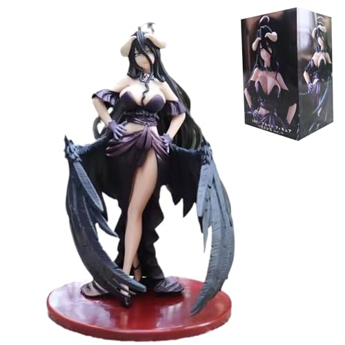 TANSHOW Overlord Albedo Figure Anime Scale Black Dress Action Figure Action Figurine Creative Gift Toy Ornaments Exquisite