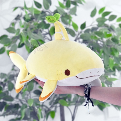 [PRE-ORDER, ETA Fall 2024] Linus The Lemon Shark Plush | Large (50 cm)