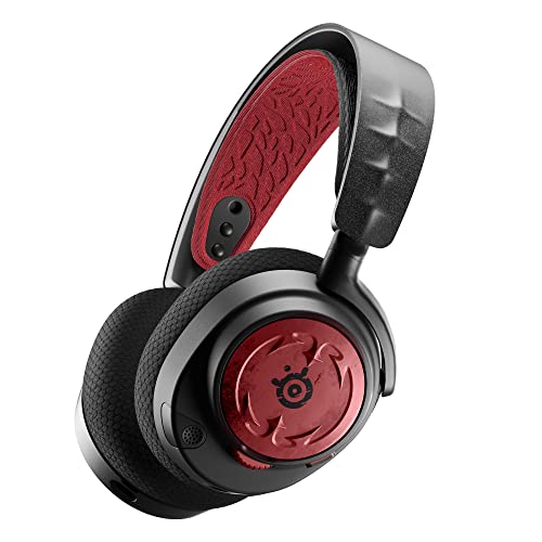 SteelSeries Arctis Nova 7 Wireless Multi-Platform Gaming Headset – Diablo IV Edition – Dual Wireless 2.4 GHz & Bluetooth – 38 HR Fast Charge Battery – Free in-Game Item - PC, PS, Mac, Mobile, Switch - Diablo - Nova 7