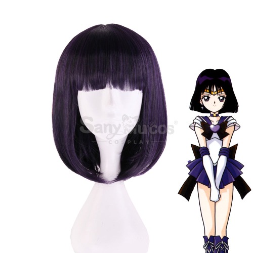 Anime Sailor Moon Cosplay Sailor Saturn Hotaru Tomoe Cosplay Wig