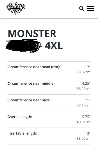 Hankey’s Toys Monster: 4XL