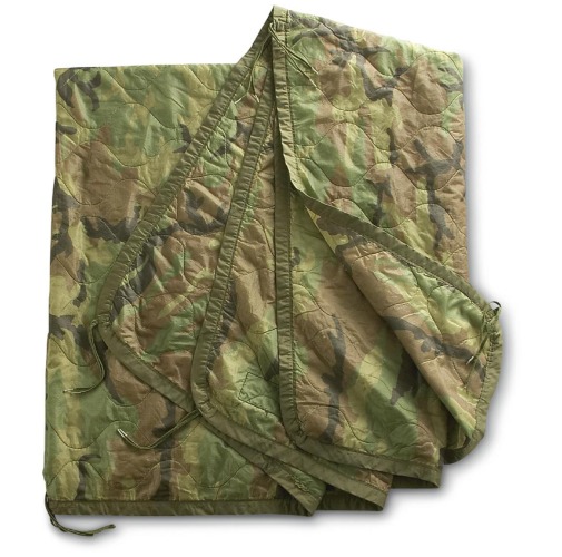Unissued USGI M81 Woodland Poncho Liner/Woobie | Default Title