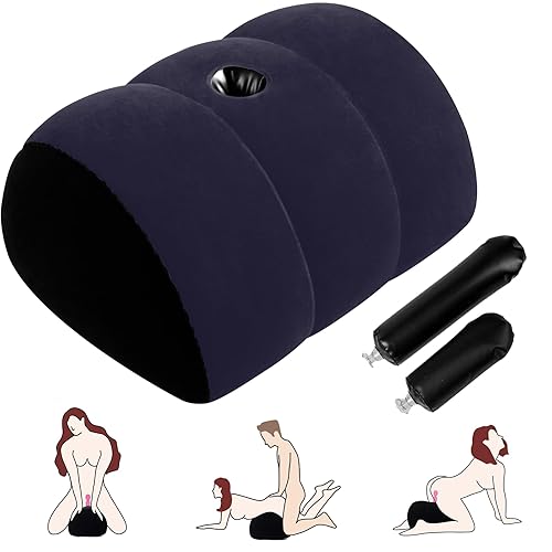Dildo Mount Dildo Pillow Sex Position Pillow for Adults Sex Furniture Sex Toys for Women Dildo Chair Sex Toy Mount Couples Women - Blue