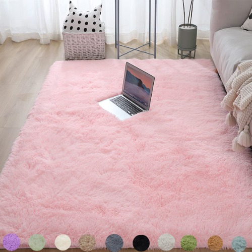 Just a huge pink rug