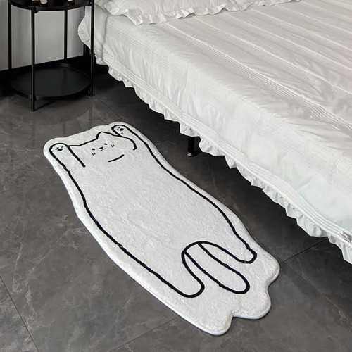 Cute kitty rug