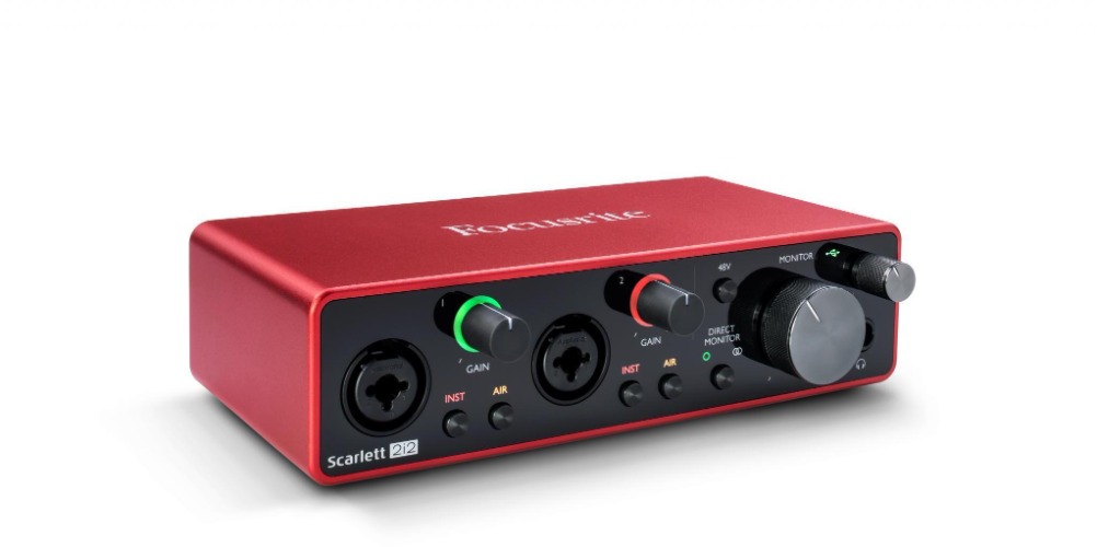 Focusrite Scarlett 2i2 3rd Gen Sound Card