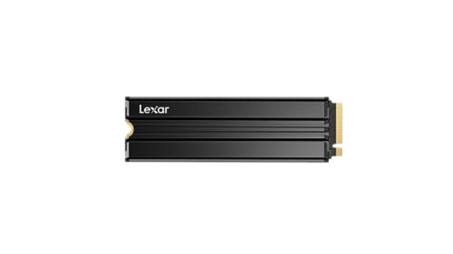 Lexar 4TB NM790 SSD with Heatsink PCIe Gen4 NVMe M.2 2280 Internal Solid State Drive, Up to 7400/6500 MB/s Read/Write, Compatible with PS5, for Gamers and Creators, Black (LNM790X004T-RN9NU) - NM790 w/ Heatsink - 2280 - 4TB