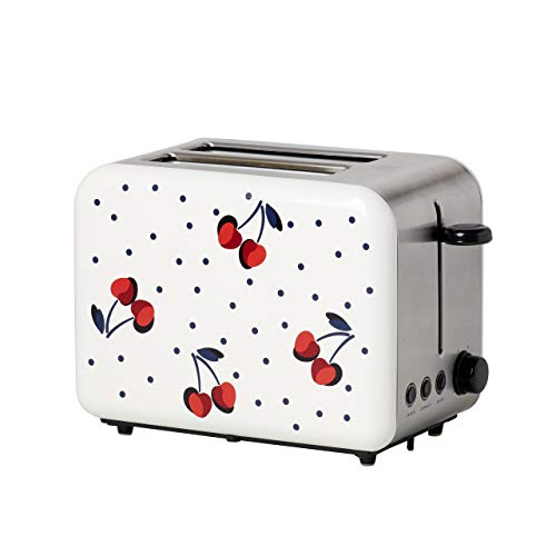 Kate Spade 892464 Vintage Cherry Dot Toaster - Vintage Cherry Dot