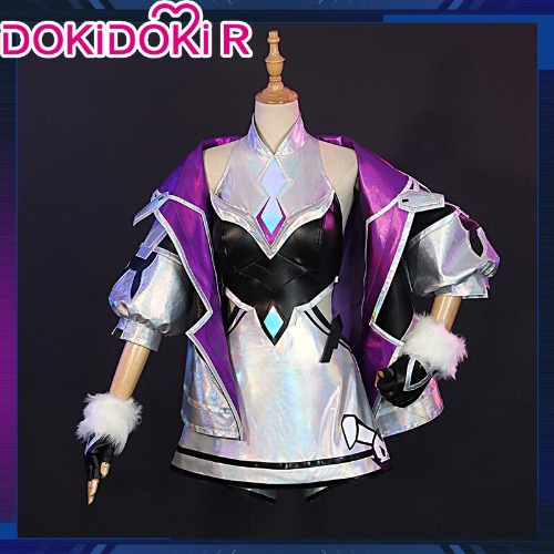 【Size XS-3XL】DokiDoki-R Game League of Legends Cosplay Miss Fortune Cosplay Costume LOL Battle Bunny Bounty Hunter Costume | Costume / XL-PRESALE