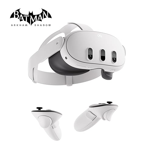 Meta Quest 3 512 GB — Las gafas Quest más potentes — Una increíble experiencia de realidad mixta — Llévate el juego Batman: Arkham Shadow y disfruta de 3 meses de prueba de Meta Quest+ - 512GB - Headset only