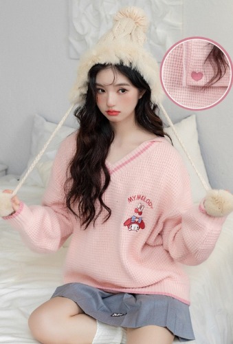 Cute Prepstar Sailor Pullover Sweater - My melody / L 50-55KG