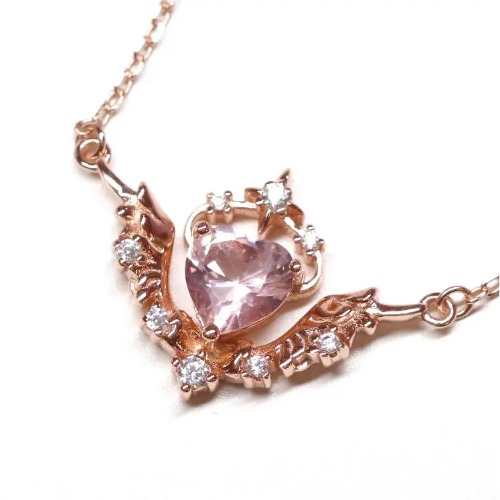 Camilla Necklace - Sunset Pink