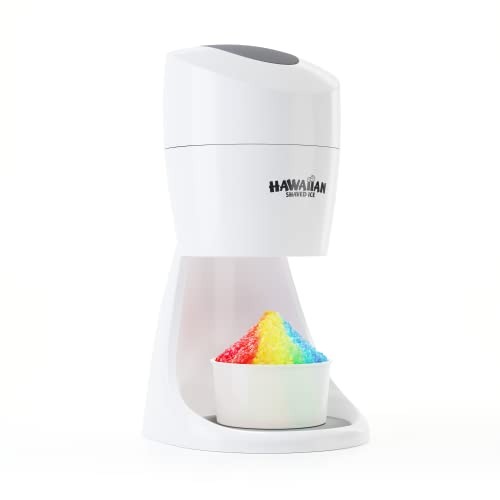 Hawaiian Shaved Ice S900A Shaved Ice and Snow Cone Machine, 120V, White - White