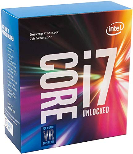 Intel Core i7-7700K Desktop Processor 4 Cores up to 4.5 GHz Unlocked LGA 1151 100/200 Series 91W - Processor Only