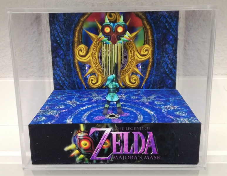 Zelda Majoras Máscara Cubo Diorama