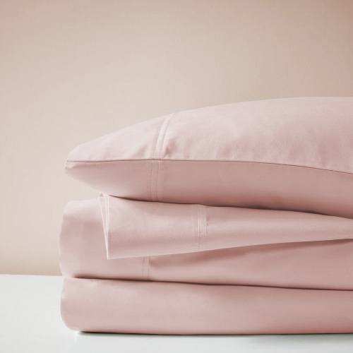 Eucalypso Classic Sheet Set | Queen / Whisper Pink