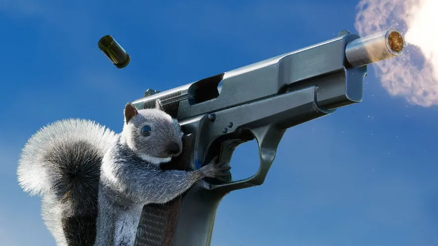 Squirrel with a Gun
