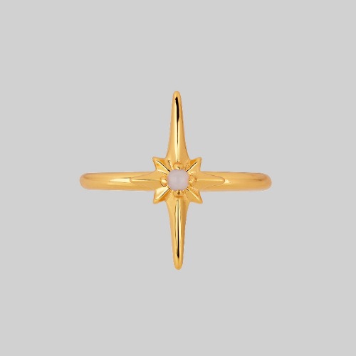 NOVA. Star Flare Opalite Ring - Gold | Gold / Medium