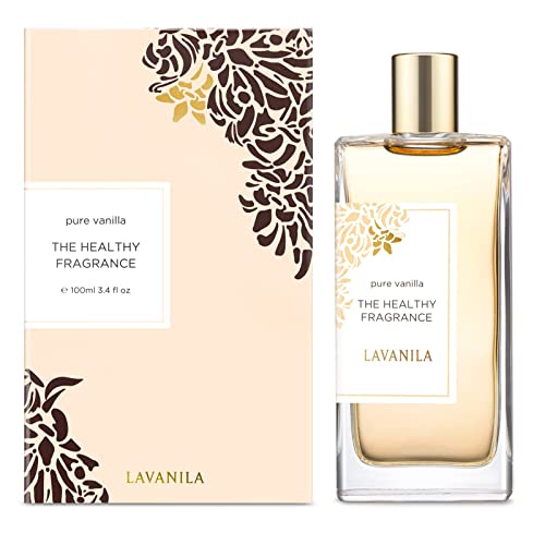 Lavanila Pure Vanilla Perfume for Women, 3.4 fl oz - Pure Madagascar Vanilla & Creamy Tonka Bean, The Healthy Fragrance, Clean and Natural - 3.40 Fl Oz (Pack of 1)