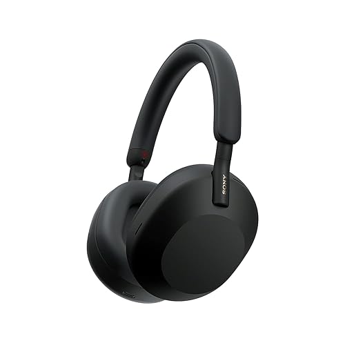 Sony WH-1000XM5 The Best Wireless Noise Canceling Headphones, Auto NC Optimizer, 30-Hour Battery, Alexa Voice Control, Black - Black - One Size - Headphones