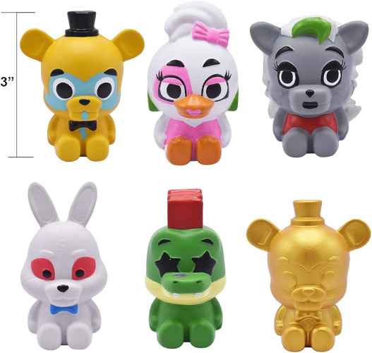 Five Nights at Freddy's Security Breach Squish Me's