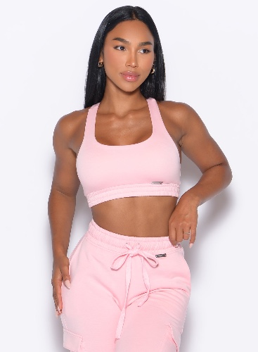 Sweat Lounge Bra | M / Tickled Pink / Medium Weight