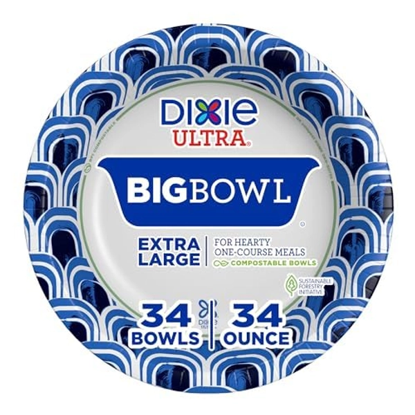 Dixie Ultra® 34 OUNCE PAPER BOWL, 34 COUNT