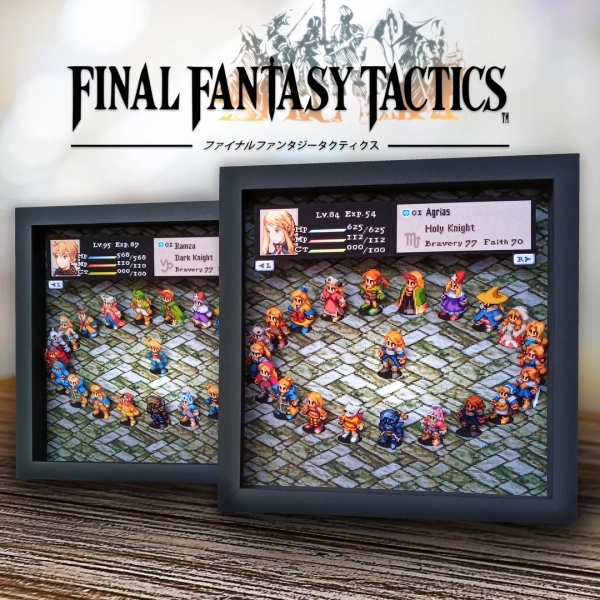 Final Fantasy Tactics Shadowbox - Ramza