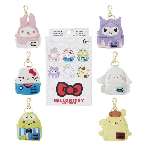 Sanrio Hello Kitty & Friends Cosplay Mystery Mini Backpack Keychain