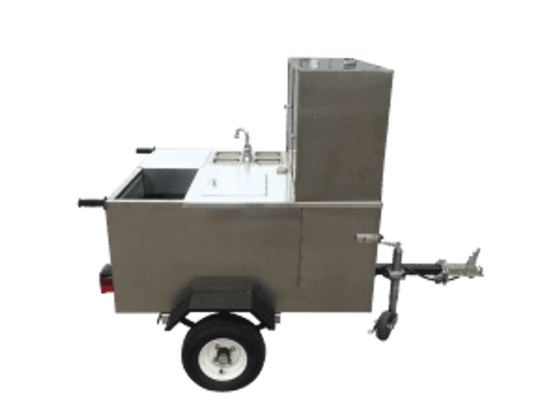The Cash Cow Hot Dog Cart