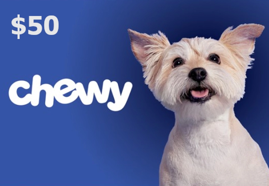Chewy $50 Gift Card US