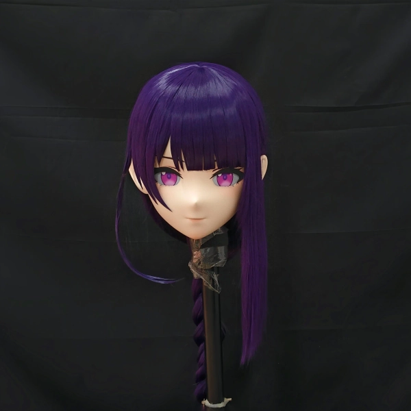 Custom Kigurumi Mask: Anime OC Cosplay, Handmade Resin Head Shell
