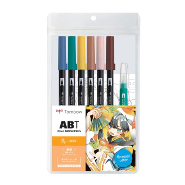 Marker Set Limited Edition Manga Bird - Tombow 