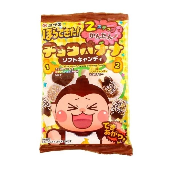  Doppa bananer i choklad & strössel