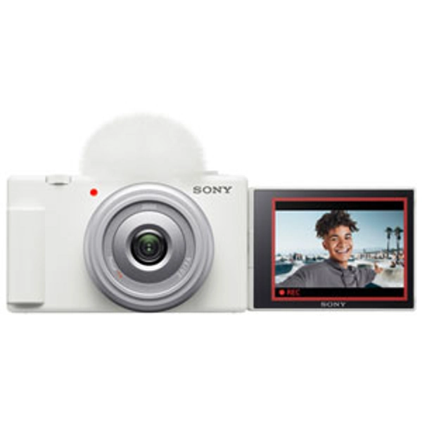 Sony ZV-1F Content Creator Vlogger 20.1MP Digital Camera - White