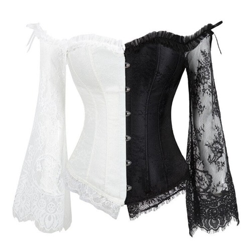 'Witchery' Black and white corset - Black and White / L