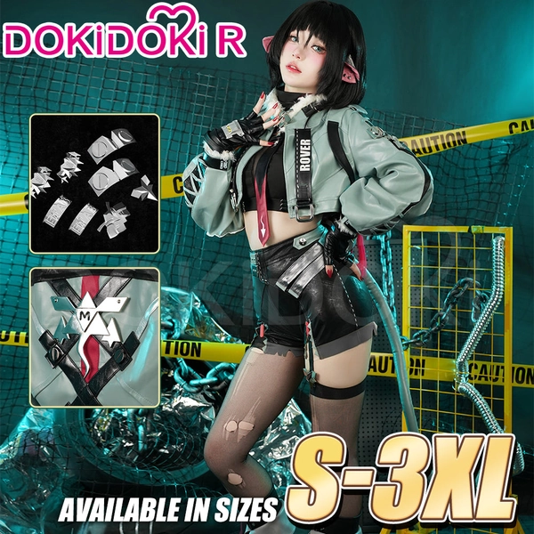 【Ready For Ship】【Size S-3XL】Dokidoki-R Game Zenless Zone Zero Cosplay Jane Doe Costume