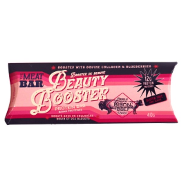 The Meat Bar Beauty Booster Protein Bar, 40g